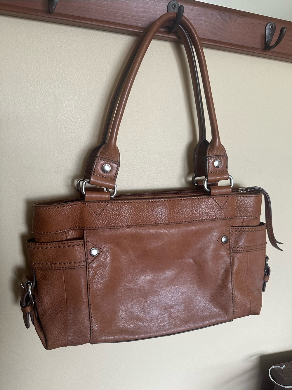 Fossil Vintage Leather Shoulder Bag